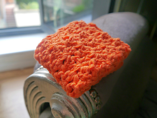 Textured dishcloth/washcloth photo 4