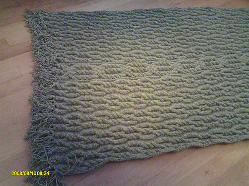 Staggered Cable Throw photo 4
