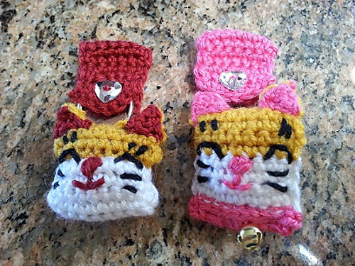 Lucky Cat Bag/Key chain photo 4