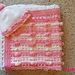 Flower of My Heart Baby Blanket and Hat photo 2