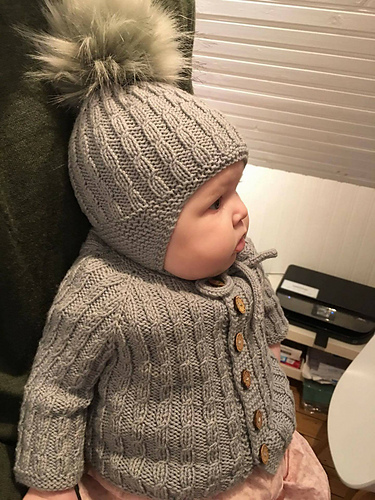 Lea Leo baby cardigan photo 7