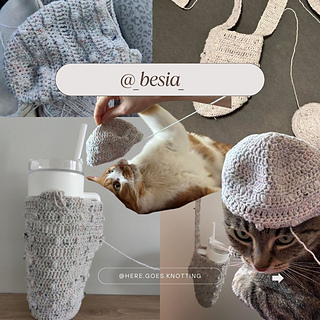 Pattern tester's photos of their Bubble Bottle Holder
