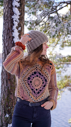 The reversible Willow Pullover