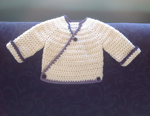 Newborn Wrap Sweater photo 8