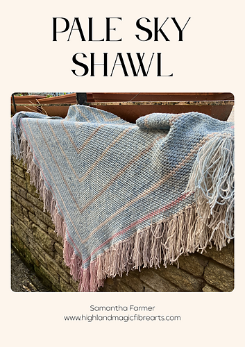 Pale Sky Shawl