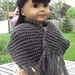 Dolls Knitted Shawl pattern 