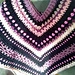 Poncho with a pocket "Esmee" pattern 