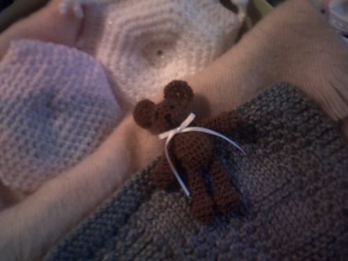 Tiny Crochet Bear photo 3