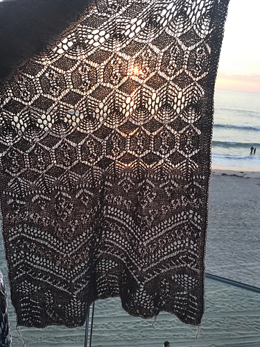 shetland stars shawl