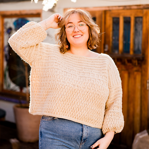 Ravelry: Anthea Jumper pattern by Holly Woodward Designs
