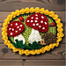 Mushrooms Crochet Button pattern 