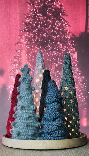 Fir Christmas tree lamp