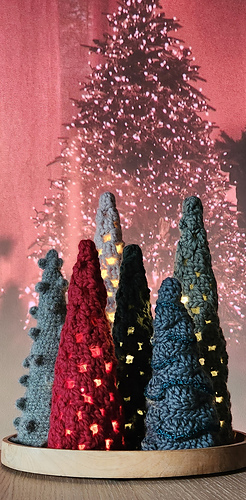 Fir Christmas tree lamp
