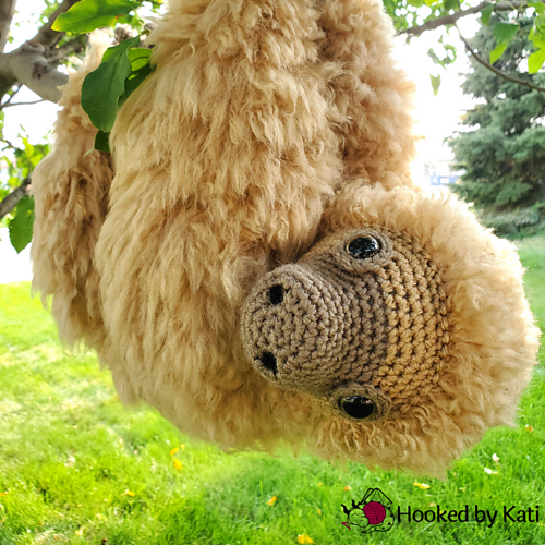 Ravelry: Amelia the Sloth pattern by Hooked by Kati