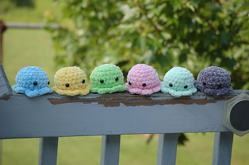 Mini Octopus Keychain