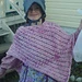 Drop-Stich Poncho - Loom Knit pattern 