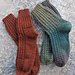 Camp Waffle Sock pattern 