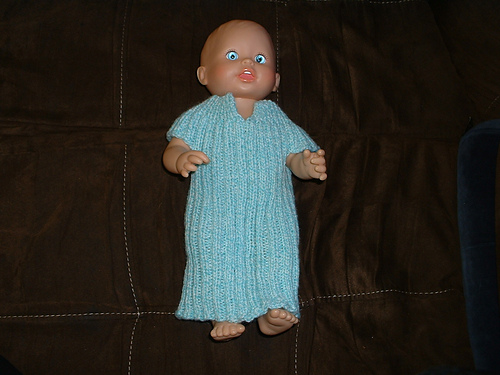 Roundabout DK ribbed baby vest photo 6