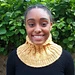 Cabled Tassels Cowl pattern 