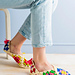 Granny Square Slippers pattern 