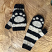 Cats Paw Flip Mittens pattern 