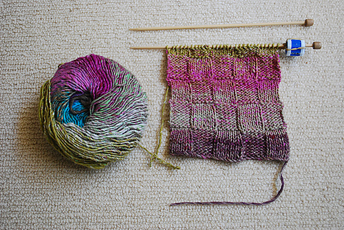 Banded Blocks Scarf photo 4