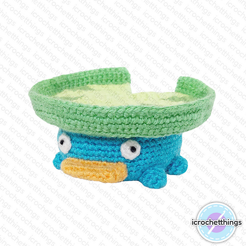 Lily Pad Duck Amigurumi