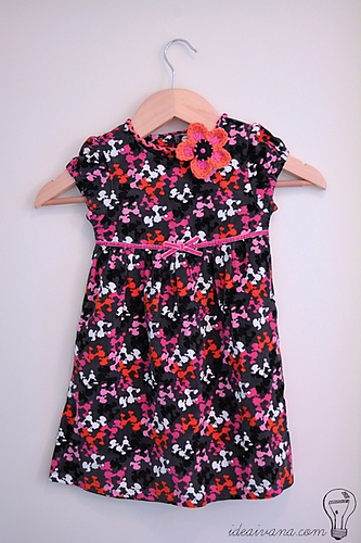 No-Weaving-in-Ends Crochet Flower Headband photo 2
