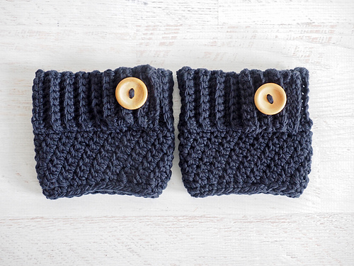 Even Moss Stitch Boot Cuff photo 3
