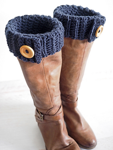 Even Moss Stitch Boot Cuff photo 4