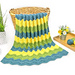 Easy Ripple Blanket pattern
