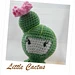 Cactus Kokeshi Doll pattern 