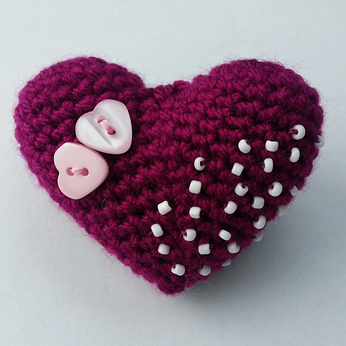 Amigurumi heart photo 1