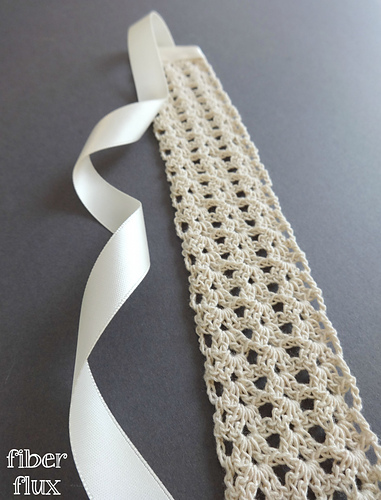 Bamboo Lace Headband and Necklace photo 3