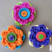 Button Flowers pattern 