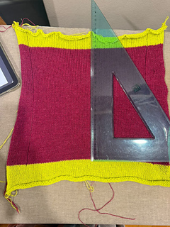Swatch before washing