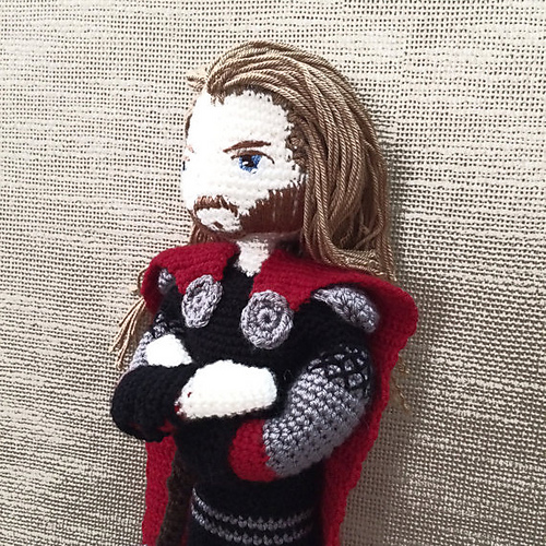 Ravelry: Thor The Thunder God amigurumi pattern by ilknur Karaca