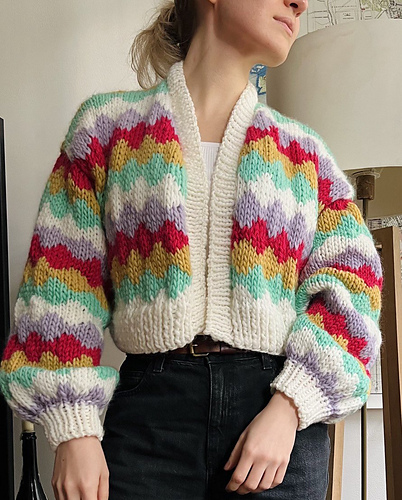 定価17万 24SS新作・極美品 COLLEGE CARDIGANサイズ48相当 Ravelry: Gillian Anderson's Sex Education cardigan pattern by Eka Sh