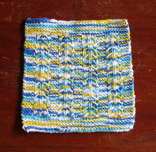 Gulls and Garter Washcloth photo 2