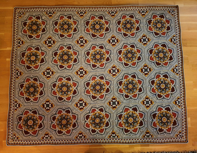 Ravelry inkapiritta's Persian Tile Blanket