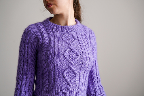 Imogen – Knitted Sweater with Traditional Pattern main image 0