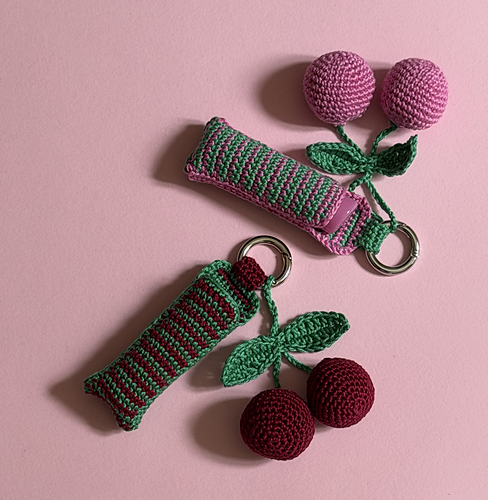 Cherry Lip Balm Holder