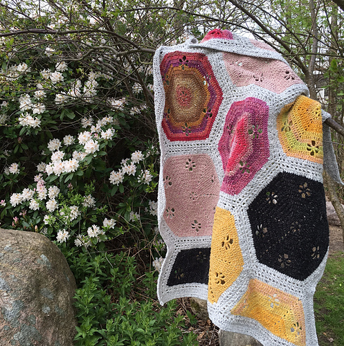 Spring Garden Hexie Blanket photo 2