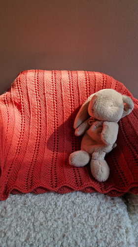 Vera baby blanket
