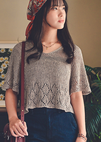 【IRENE】Cut Yarn Knit Tops アイレネ IRENE カットヤーンニット Cut Yarn Knit Tops