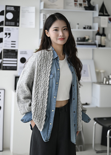 新品未使用IRENE full cardigan knit tops Ravelry: Gown Cardigan pattern by Irene Lin