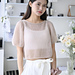 Lily Sheer Top pattern 