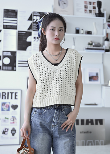 Ravelry: Blair Vest pattern by Irene Lin