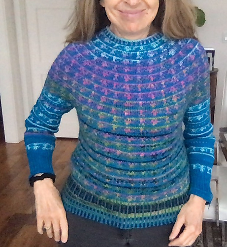 Leisurely Innpusset Slip Stitch Genser - Iris Schreier