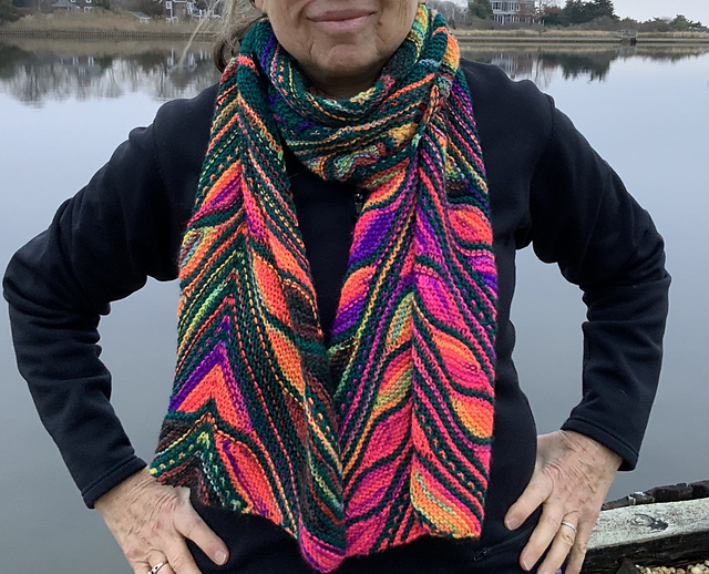 neon shawl